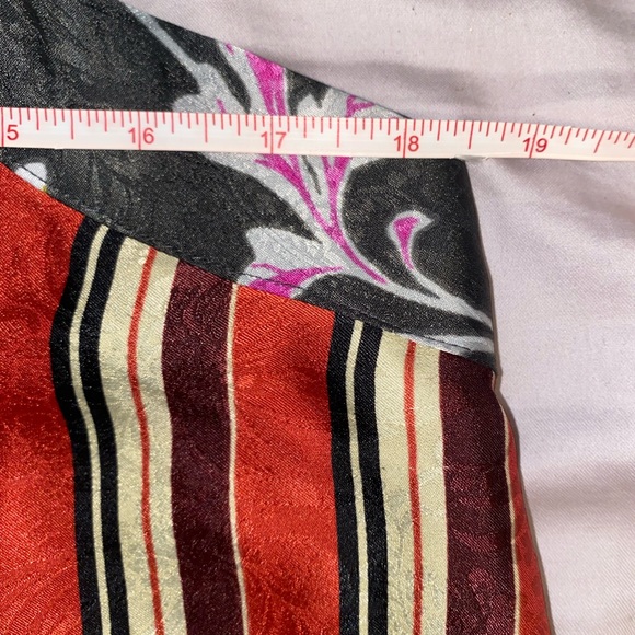 Anthropologie E by Eloise Stripe Floral Tank Top Camisole - Picture 5 of 5